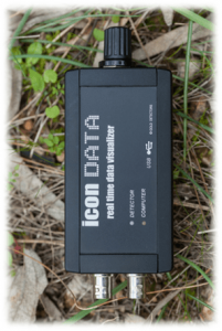 icon data logger for metal detectors