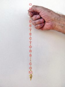 gold dowsing pendulum long range locator