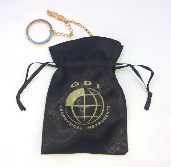SIRIOS radiesthesia gold-water dowsing pendulum pouch