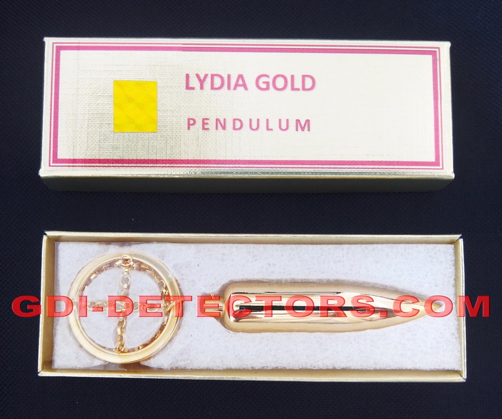 GDI LYDIA gold dowsing pendulum locators