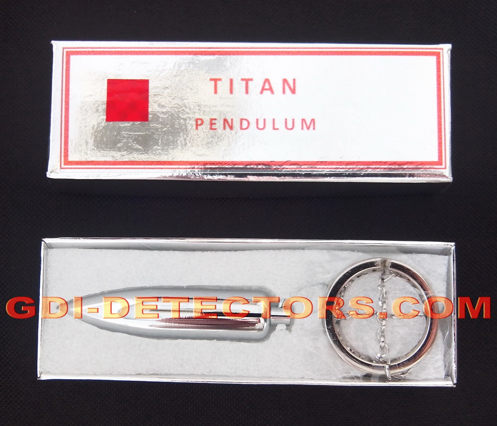 GDI TITAN gold and water dowsing pendulum